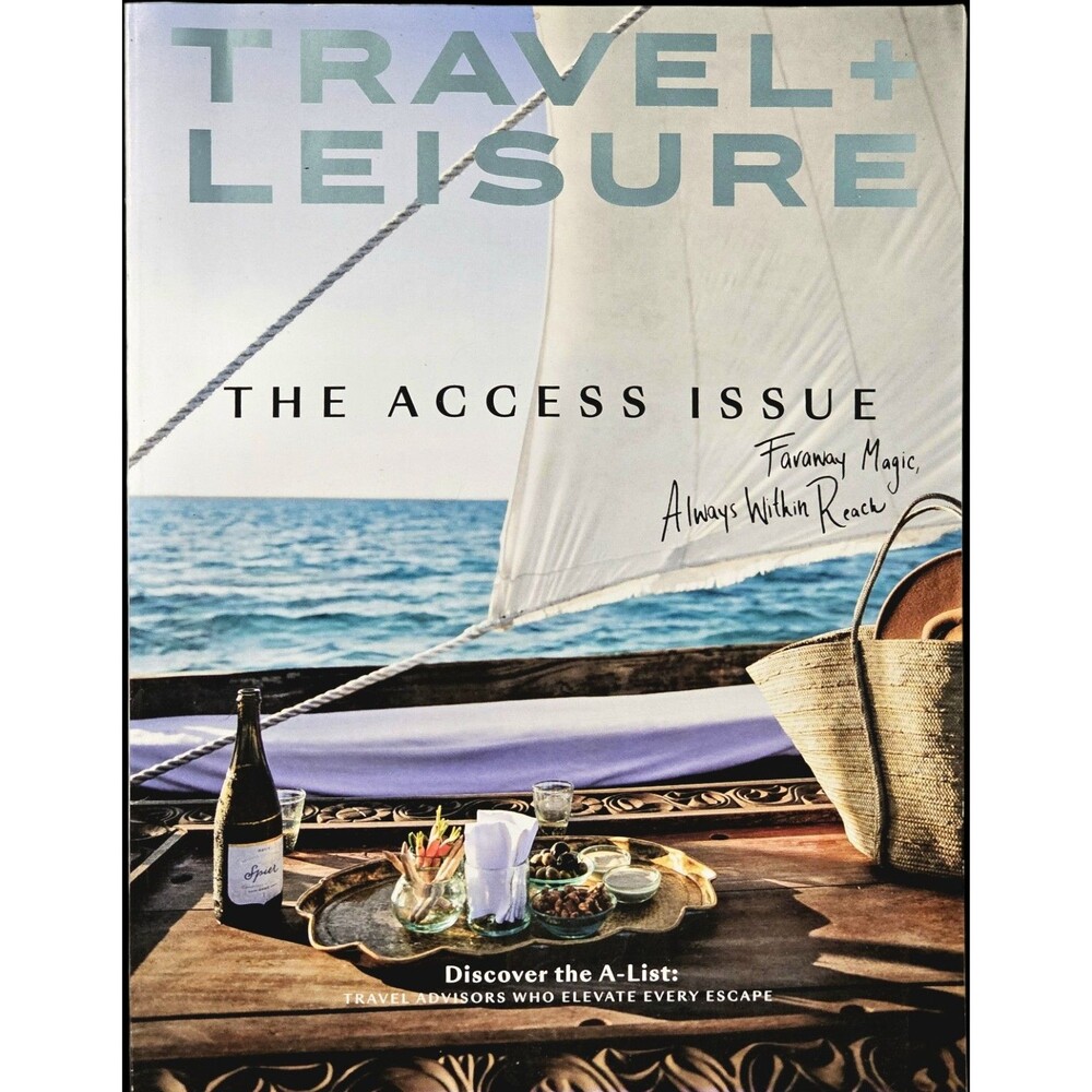 TRAVEL + LEISURE Magazine March 2026 The Access Issue Hermes Ad